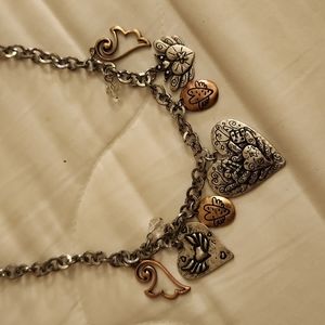 Express heart necklace
